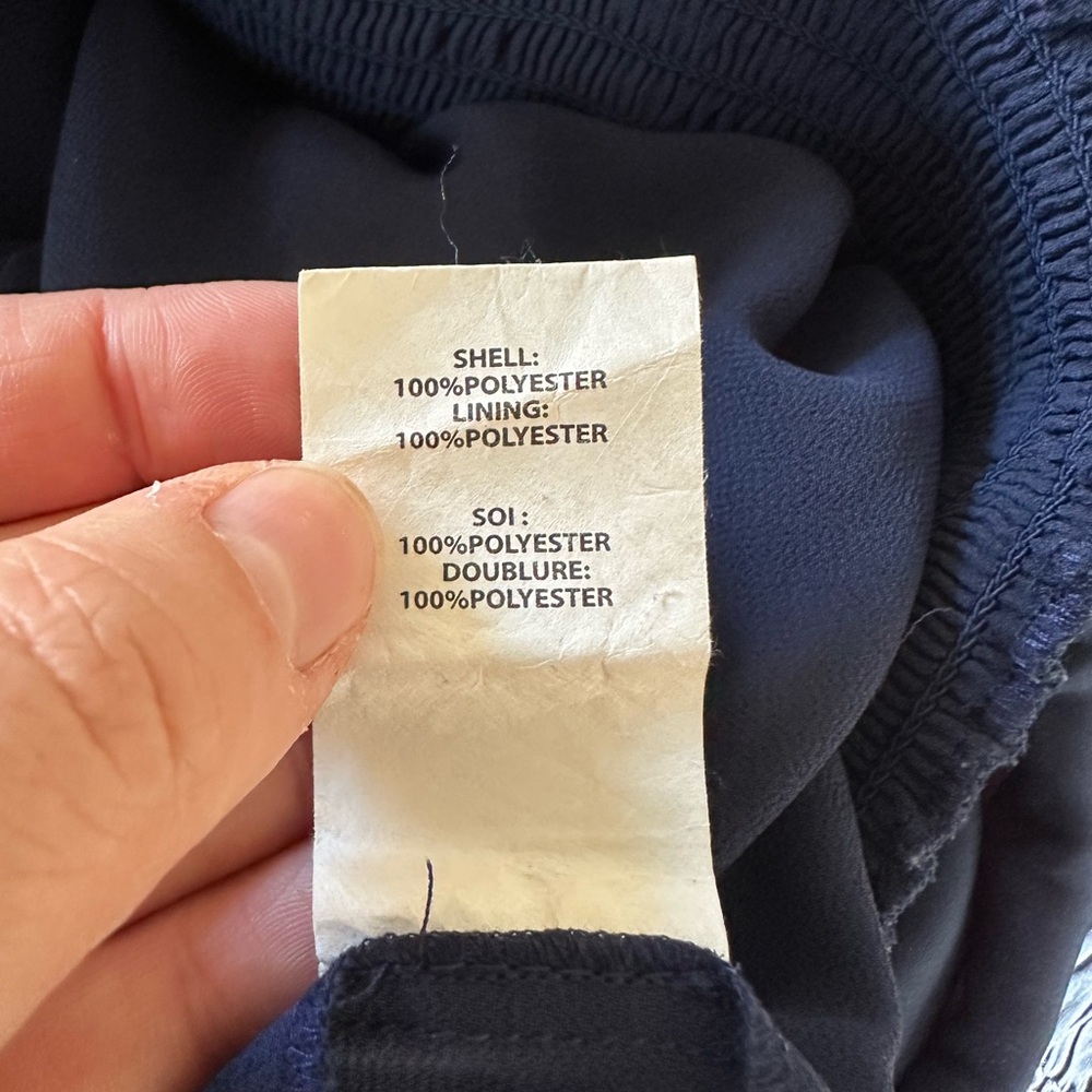 Ramy Brook Navy Blue Anna Dress - Size Medium - Picture 8 of 8